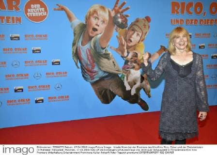 Ursela Monn bei der Premiere des Kinofilms Rico, Oskar und der Diebstahlstein im Mathäser Filmpalast. München, 17.04.2016 Foto:xP.xSchönbergerx xFuturexImage