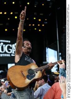 April 17, 2016 - Fort Lauderdale, Florida, United States - Singer Michael Franti performs onstage during the 2016 Tortuga Music Festival - Day 3. Fort Lauderdale United States - ZUMAw109