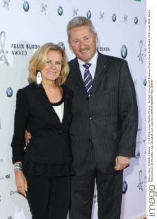 Andrea Lçrronge mit Ehemann Charly Felix Burda Award 2016 in der BMW Welt in Muenchen am 17.04.2016