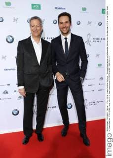 Thomas Hermanns und Alexander Mazza Felix Burda Award 2016 in der BMW Welt in Muenchen am 17.04.2016