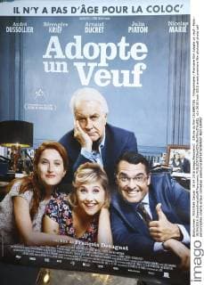 Affiche du film CELEBRITES : Filmpremiere Premiere film Adopte un veuf - Paris - 18 04 2016 GwendolineLeGoff Panoramic 