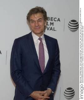 April 18, 2016 - New York, New York, U.S - Dr. Mehmet Oz arrives to the U.S. Premier of Equals at the Tribeca Film Festival 2016 on Monday April 18, 2016 in New York, New York. New York U.S. - ZUMAp124