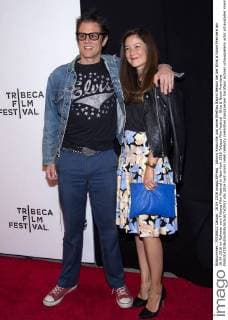 Johnny Knoxville und seine Ehefrau Naomi Nelson bei der Elvis & Nixon Premiere am 18.04.2016 im Rahmen vom Tribeca Film Festival in New York 2016 Tribeca Film Festival - Elvis & Nixon Premiere 