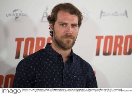 Jose Manuel Poga attends to the presentation of the spanish film Toro at Hotel Hesperia in Madrid, April 19,2016.  (20160419008)