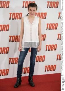 Claudia Canal attends to the presentation of the spanish film Toro at Hotel Hesperia in Madrid, April 19,2016.  (20160419009)