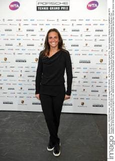 WTA Porsche Tennis Grand Prix. Tennis-Spielerin Roberta Vinci anläßlich des WTA Porsche Tennis Grand Prix am 18.04.2016 in der Porsche-Arena Stuttgart.