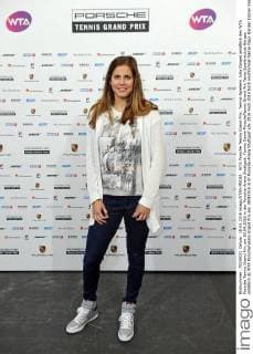 WTA Porsche Tennis Grand Prix. Tennis-Spielerin Julia Görges anläßlich des WTA Porsche Tennis Grand Prix am 18.04.2016 in der Porsche-Arena Stuttgart.