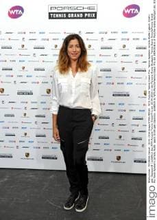 WTA Porsche Tennis Grand Prix. Tennis-Spielerin Jarmila Wolfe ( gesch. Groth; geb. Gajdosová ) anläßlich des WTA Porsche Tennis Grand Prix am 18.04.2016 in der Porsche-Arena Stuttgart.