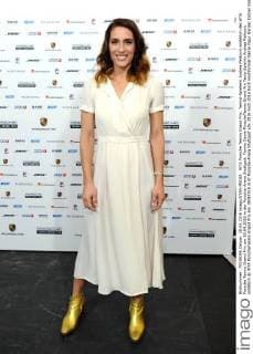 WTA Porsche Tennis Grand Prix. Tennis-Spielerin Andrea Petkovic anläßlich des WTA Porsche Tennis Grand Prix am 18.04.2016 in der Porsche-Arena Stuttgart.