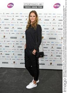 WTA Porsche Tennis Grand Prix. Tennis-Spielerin Karolina Pliskova anläßlich des WTA Porsche Tennis Grand Prix am 18.04.2016 in der Porsche-Arena Stuttgart.