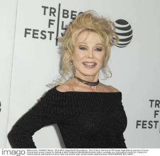 Elvis & Nixon Premiere at TFF Hanala Sagal attends premiere of movie Elvis & Nixon during Tribeca film festival at BMCC  LevxRadin