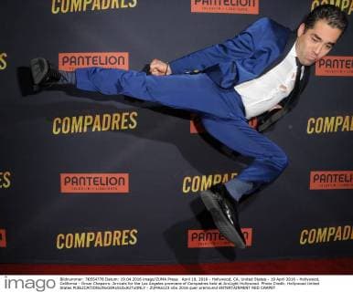 April 19, 2016 - Hollywood, CA, United States - 19 April 2016 - Hollywood, California - Omar Chaparro. Arrivals for the Los Angeles premiere of Compadres held at ArcLight Hollywood. Photo Credit: Hollywood United States - ZUMAa123
