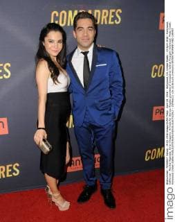 April 19, 2016 - Hollywood, CA, United States - 19 April 2016 - Hollywood, California - Martha Higareda, Omar Chaparro. Arrivals for the Los Angeles premiere of Compadres held at ArcLight Hollywood. Photo Credit: Hollywood United States - ZUMAa123