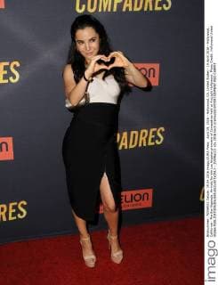 April 19, 2016 - Hollywood, CA, United States - 19 April 2016 - Hollywood, California - Martha Higareda. Arrivals for the Los Angeles premiere of Compadres held at ArcLight Hollywood. Photo Credit: Hollywood United States - ZUMAa123