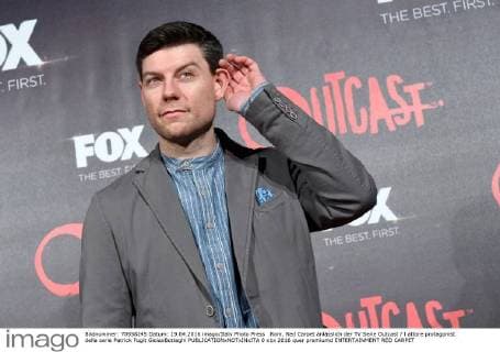 Rom, Red Carpet änlässlich der TV Serie Outcast l attore protagonist della serie Patrick Fugit GioiaxBotteghi  0