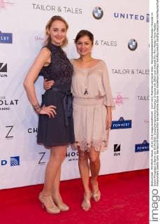 Anne-Catrin Wahls (ehemals Märzke) und Sarah Alles - Deutschlandpremiere Monsieur Chocolat im Delphi Filmpalast in Berlin am 20.04.2016. Deutschlandpremiere Monsieur Chocolat