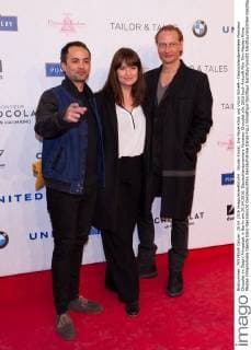 Nicolai Kinski, Ina Paule Klink und Victor Schefè - Deutschlandpremiere Monsieur Chocolat im Delphi Filmpalast in Berlin am 20.04.2016. Deutschlandpremiere Monsieur Chocolat
