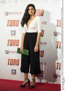 Nya de la Rubia attends to the premiere of the spanish film Toro at Kinepolis Cinemas in Madrid. April 20, 2016.  (20160420077)