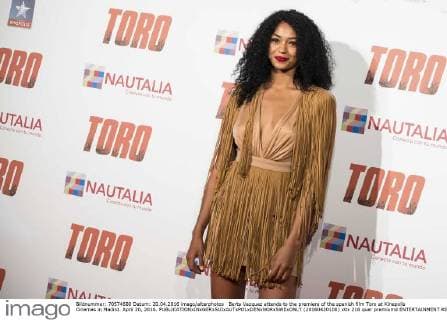 Berta Vazquez attends to the premiere of the spanish film Toro at Kinepolis Cinemas in Madrid. April 20, 2016.  (20160420100)
