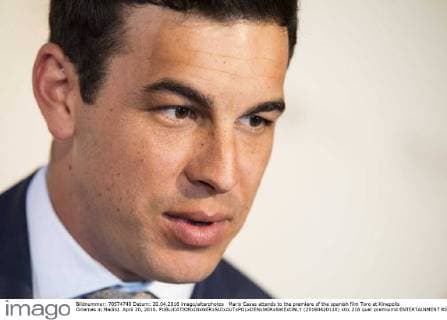 Mario Casas attends to the premiere of the spanish film Toro at Kinepolis Cinemas in Madrid. April 20, 2016.  (20160420110)