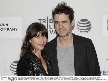 Tom Tykwer arrives on the red carpet at the A Hologram for the King Premiere at the 2016 Tribeca Film Festival at BMCC John Zuccotti Theater on April 20, 2016 in New York City.  NYP20160420114 JOHNxANGELILLO