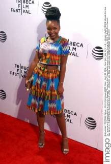 April 20, 2016 - New York, New York, U.S. - Actress LOVIE SIMONE attends the New York premiere of Greenleaf held at the John Zuccotti Theater at the Tribeca Performing Arts Center during the 2016 TriBeCa Film Festival. New York U.S. - ZUMAk03_