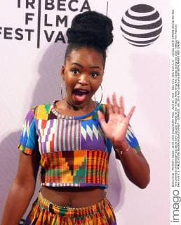 April 20, 2016 - New York, New York, U.S. - Actress LOVIE SIMONE attends the New York premiere of Greenleaf held at the John Zuccotti Theater at the Tribeca Performing Arts Center during the 2016 TriBeCa Film Festival. New York U.S. - ZUMAk03_