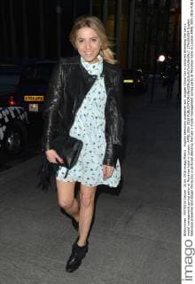 English television presenter and blogger Olivia Cox is pictured attending the Leni s model management spring party at Mondrian hotel in London. APRIL 20th 2016  LTNx161084