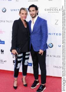 Natascha Ochsenknecht mit Freund Umut Kekilli bei der Premiere des Kinofilms Monsieur Chocolat im Delphi Filmpalast. Berlin, 20.04.2016 Foto:xT.xBartillax xFuturexImage