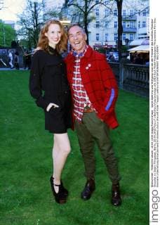 Sarah Sperling und Wolfgang Joop bei der Premiere des Kinofilms Monsieur Chocolat im Delphi Filmpalast. Berlin, 20.04.2016 Foto:xT.xBartillax xFuturexImage