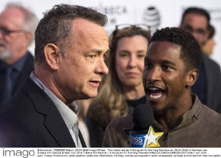 Tom Hanks bei der A Hologram for the King Premiere am 20.04.2016 im Rahmen vom Tribeca Film Festival in New York 2016 Tribeca Film Festival - A Hologram for the King Premiere 