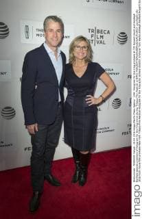 USA: Hologram for the King premiere at TFF Howard Gould and Ashleigh Banfield attends premiere of Hologram for the King movie during Tribeca Film Festival at BMCC  LevxRadin