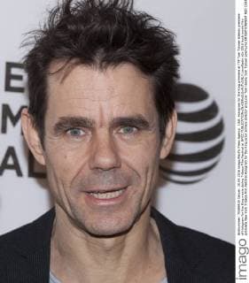 USA: Hologram for the King premiere at TFF Tom Tykwer attends premiere of Hologram for the King movie during Tribeca Film Festival at BMCC  LevxRadin