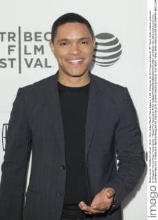 USA: Hologram for the King premiere at TFF Trevor Noah attends premiere of Hologram for the King movie during Tribeca Film Festival at BMCC  LevxRadin