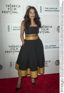 USA: Hologram for the King premiere at TFF Sarita Choudhury attends premiere of Hologram for the King movie during Tribeca Film Festival at BMCC  LevxRadin