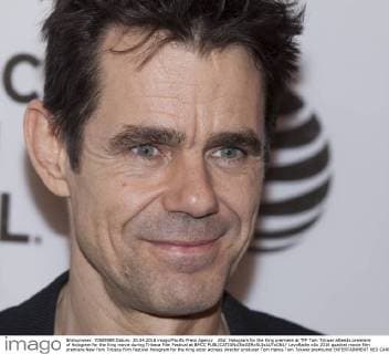 USA: Hologram for the King premiere at TFF Tom Tykwer attends premiere of Hologram for the King movie during Tribeca Film Festival at BMCC  LevxRadin