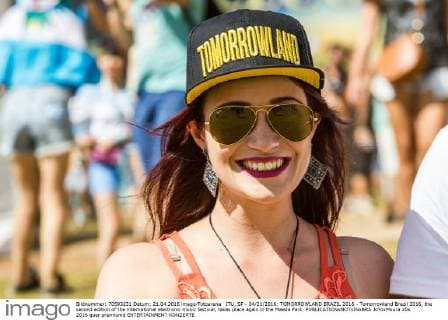 ITU, SP - 04 21 2016: TOMORROWLAND BRAZIL 2016 - Tomorrowland Brazil 2016, the second edition of the international electronic music festival, takes place again in the Maeda Park.  Jo?oxMoura