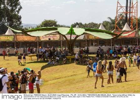 ITU, SP - 04 21 2016: TOMORROWLAND BRAZIL 2016 - Tomorrowland Brazil 2016, the second edition of the international electronic music festival, takes place again in the Maeda Park.  Jo?oxMoura
