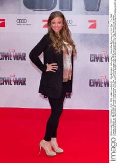 Nina Eichinger (schwanger) - Deutschlandpremiere von Civil War - The First Avenger in Berlin am 21.04.2016. Deutschlandpremiere Civil War - The First Avenger