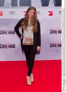 Nina Eichinger (schwanger) - Deutschlandpremiere von Civil War - The First Avenger in Berlin am 21.04.2016. Deutschlandpremiere Civil War - The First Avenger