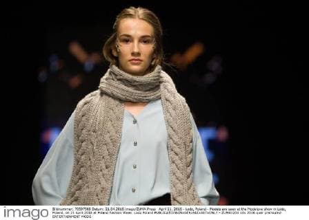 April 21, 2016 - Lodz, Poland - Models are seen at the Modelove show in Lodz, Poland, on 21 April 2016 at Poland Fashion Week. Lodz Poland  - ZUMAn230