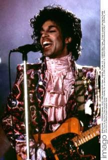 Atlanta, Florida, U.S. - CHERIE DIEZ Times.. Prince in concert during the Purple Rain Tour at the Omni International Arena, Atlanta, Ga. on January 3, 1985. Atlanta U.S. - ZUMAs70_