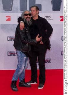 DJ Senay Gueler und Sven Martinek - Deutschlandpremiere von Civil War - The First Avenger in Berlin am 21.04.2016. Deutschlandpremiere Civil War - The First Avenger