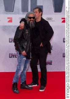DJ Senay Gueler und Sven Martinek - Deutschlandpremiere von Civil War - The First Avenger in Berlin am 21.04.2016. Deutschlandpremiere Civil War - The First Avenger