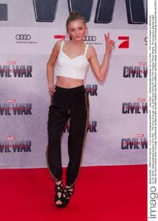 Julia Wulf - Deutschlandpremiere von Civil War - The First Avenger in Berlin am 21.04.2016. Deutschlandpremiere Civil War - The First Avenger
