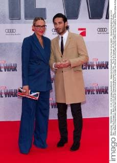 Natascha Ochsenknecht mit Freund Umut Kekilli - Deutschlandpremiere von Civil War - The First Avenger in Berlin am 21.04.2016. Deutschlandpremiere Civil War - The First Avenger