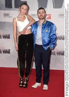 Julia Wulf mit Begleitung bei der Premiere des Kinofilms The First Avenger: Civil War Captain America: Civil War im CineStar Sony Center. Berlin, 21.04.2016 Foto:xFredericx xFuturexImage