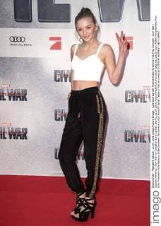 Julia Wulf bei der Premiere des Kinofilms The First Avenger: Civil War Captain America: Civil War im CineStar Sony Center. Berlin, 21.04.2016 Foto:xFredericx xFuturexImage