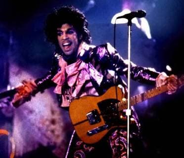 April 22, 2016 - Atlanta, Florida, U.S. - CHERIE DIEZ Times.. Prince in concert during the Purple Rain Tour at the Omni International Arena, Atlanta, Ga. on January 3, 1985. Atlanta U.S. - ZUMAs70_
