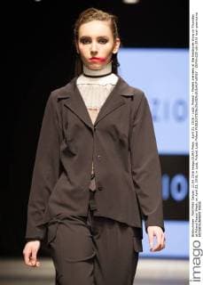 April 21, 2016 - Lodz, Poland - Models are seen at the Kedziorek show on Thursday at Poland Fasion Week, on April 21, 2016, in Lodz, Poland. Lodz Poland  - ZUMAn230